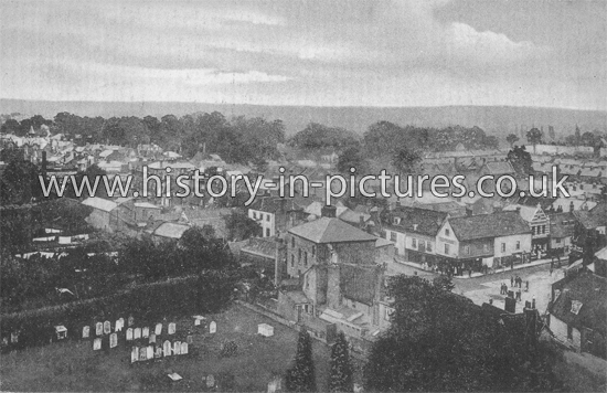 General View, Waltham Abbey, Essex. c.1918